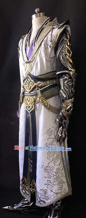 Chinese Ancient Cosplay Costumes Chinese Traditional Embroidered Clothes Ancient Chinese Cosplay Swordsman Knight Costume