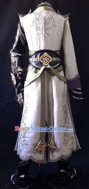 Chinese Ancient Cosplay Costumes Chinese Traditional Embroidered Clothes Ancient Chinese Cosplay Swordsman Knight Costume