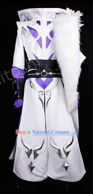 Chinese Ancient Cosplay Costumes Chinese Traditional Embroidered Clothes Ancient Chinese Cosplay Swordsman Knight Costume