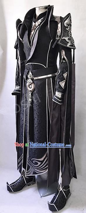 Chinese Ancient Cosplay Costumes Chinese Traditional Embroidered Clothes Ancient Chinese Cosplay Swordsman Knight Costume