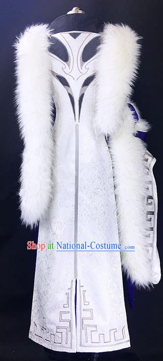 Chinese Ancient Cosplay Costumes Chinese Traditional Embroidered Clothes Ancient Chinese Cosplay Swordsman Knight Costume