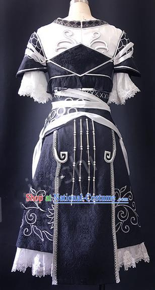 Chinese Ancient Cosplay Costumes Chinese Traditional Embroidered Clothes Ancient Chinese Cosplay Swordsman Knight Costume