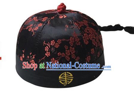 Asian Chinese Photography Film Props Traditional China Ancient Manchu Prince Hat