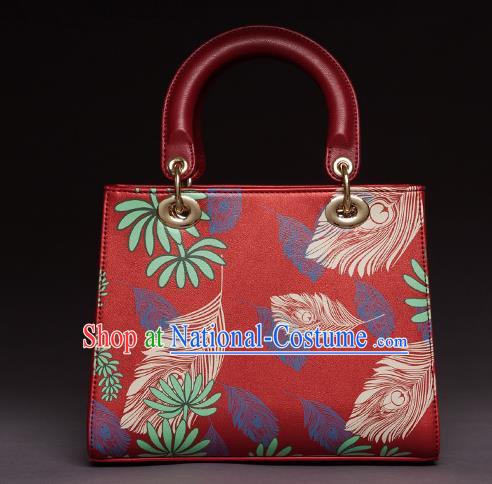 Traditional Handmade Chinese Style Element Embroidered Bags National Handbag Wallet Purse