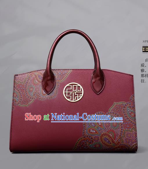 Traditional Handmade Chinese Style Element Embroidered Bags National Handbag Wallet Purse