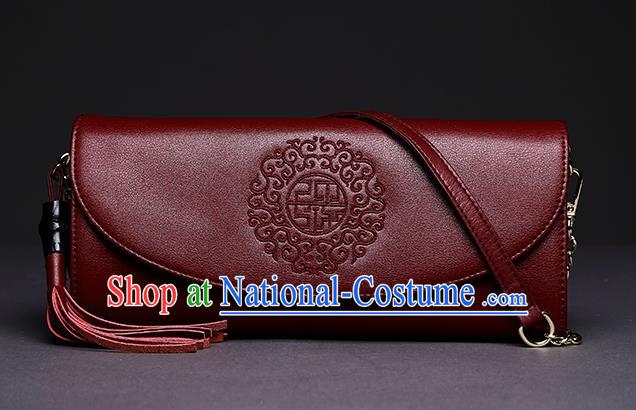 Traditional Handmade Asian Chinese Element Clutch Bags Shoulder Bag National Embroidery Handbag for Women