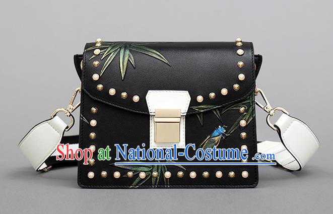 Traditional Handmade Asian Chinese Element Clutch Bags Shoulder Bag National Knurling Haversack Handbag for Women