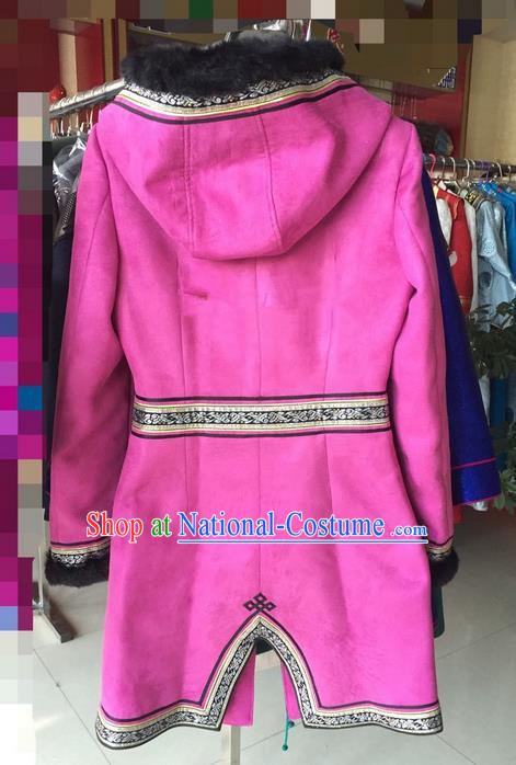 Traditional Chinese Mongol Nationality Dance Costume Mongols Folk Dance Pleated Skirt Mongolian Minority Costume and headwear