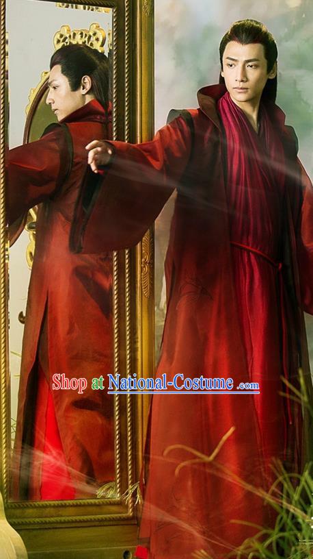 Traditional Ancient Chinese Tang Dynasty Dandies Clothing, Chinese Ancient Nobility Childe Robe Costume and Headpiece Complete Set