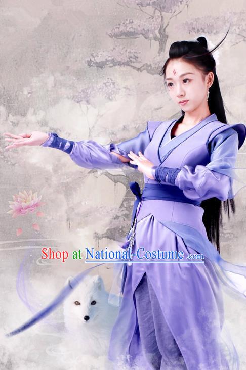 Traditional Ancient Chinese Song Dynasty Female Clothing, Chinese Ancient Princess Peri Hanfu Costume and Headpiece Complete Set