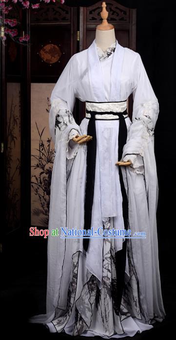 Chinese Ancient Cosplay Costumes Chinese Traditional Embroidered Clothes Ancient Chinese Cosplay Swordsman Knight Costume