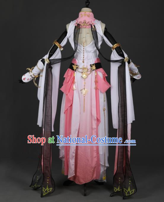 Chinese Ancient Cosplay Costumes Chinese Traditional Embroidered Clothes Ancient Chinese Cosplay Swordsman Knight Costume