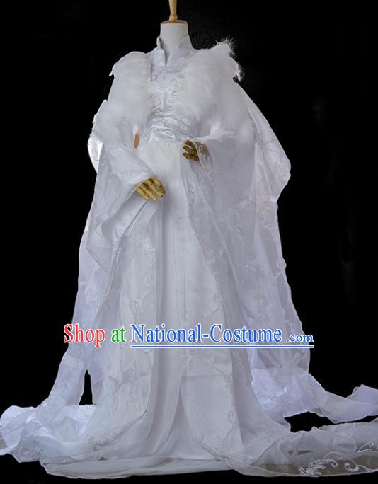 Chinese Ancient Cosplay Costumes Chinese Traditional Embroidered Clothes Ancient Chinese Cosplay Swordsman Knight Costume