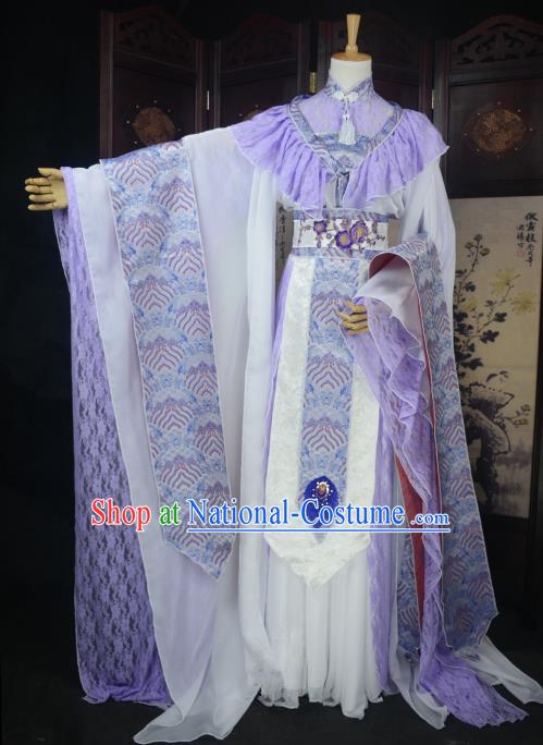 Chinese Ancient Cosplay Costumes Chinese Traditional Embroidered Clothes Ancient Chinese Cosplay Swordsman Knight Costume