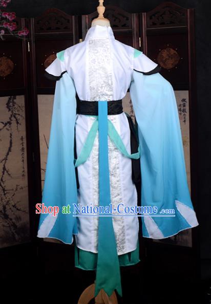 Chinese Ancient Cosplay Costumes Chinese Traditional Embroidered Clothes Ancient Chinese Cosplay Swordsman Knight Costume