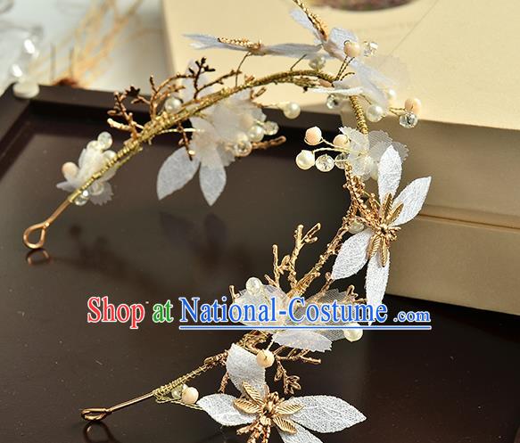 Top Grade Handmade Chinese Classical Hair Accessories Baroque Style Dragonfly Headband, Bride Hair Sticks Hair Clasp for Women