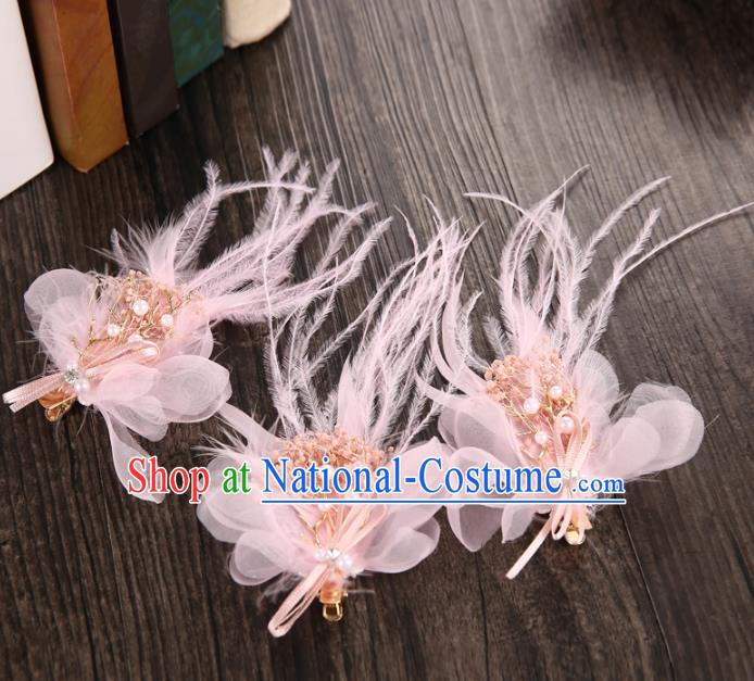 Chinese Ancient Style Hair Jewelry Accessories Hairpins Headwear Headdress Hair Fascinators for Women