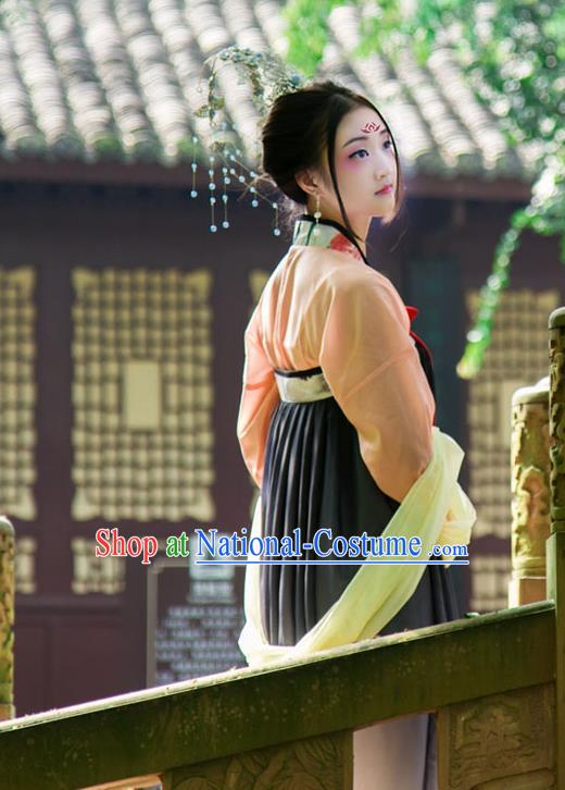 Ancient Chinese Costume Chinese Style Wedding Dress Tang Dynasty princess Clothing