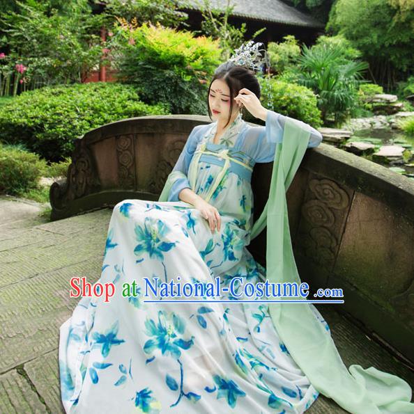 Ancient Chinese Costume Chinese Style Wedding Dress Tang Dynasty princess Clothing