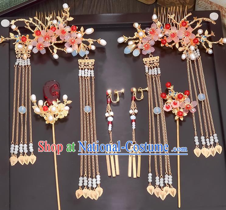 Chinese Ancient Style Hair Jewelry Accessories Hairpins Headwear Headdress Hair Fascinators for Women