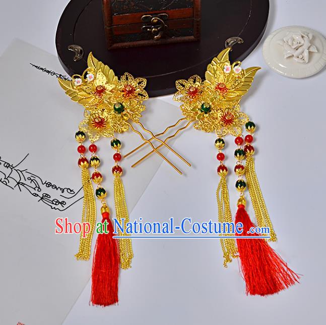 Chinese Ancient Style Hair Jewelry Accessories Hairpins Headwear Headdress Hair Fascinators for Women