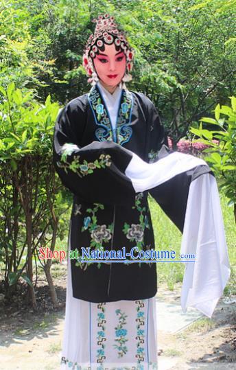 Traditional Beijing Opera Costume Ancient Chinese Young Women Dress Clothing