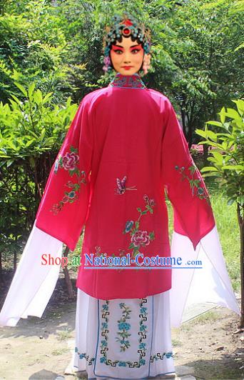 Traditional Beijing Opera Costume Ancient Chinese Young Women Dress Clothing