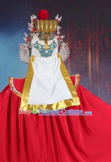 Traditional China Beijing Opera Niche Costume Gifted Scholar Embroidered Robe and Hat Ancient Chinese Peking Opera Embroidery Clothing