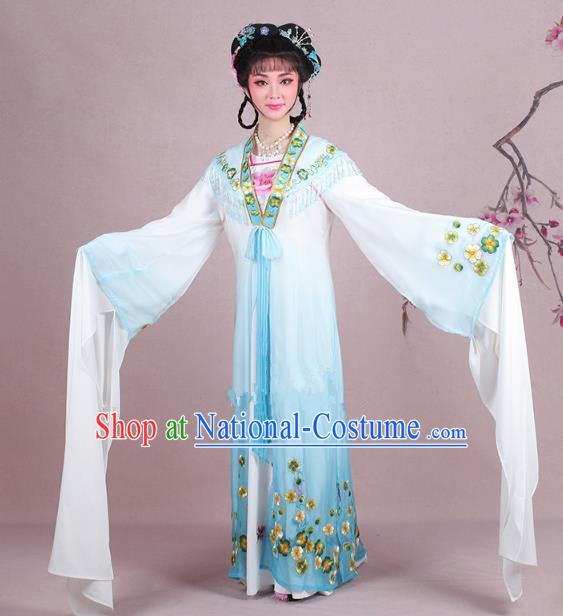 Traditional China Beijing Opera Niche Costume Gifted Scholar Embroidered Robe and Hat Ancient Chinese Peking Opera Embroidery Clothing