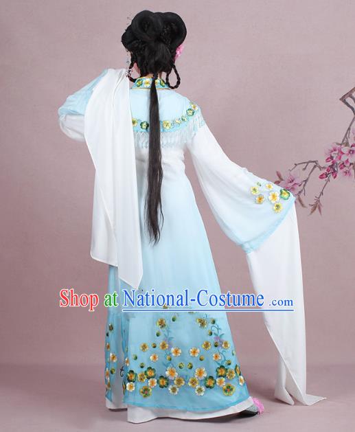 Traditional China Beijing Opera Niche Costume Gifted Scholar Embroidered Robe and Hat Ancient Chinese Peking Opera Embroidery Clothing