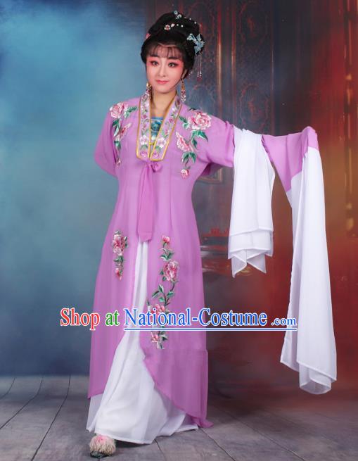 Traditional China Beijing Opera Niche Costume Gifted Scholar Embroidered Robe and Hat Ancient Chinese Peking Opera Embroidery Clothing