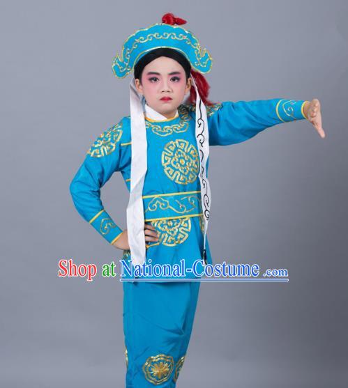 Traditional China Beijing Opera Niche Costume Gifted Scholar Embroidered Robe and Hat Ancient Chinese Peking Opera Embroidery Clothing