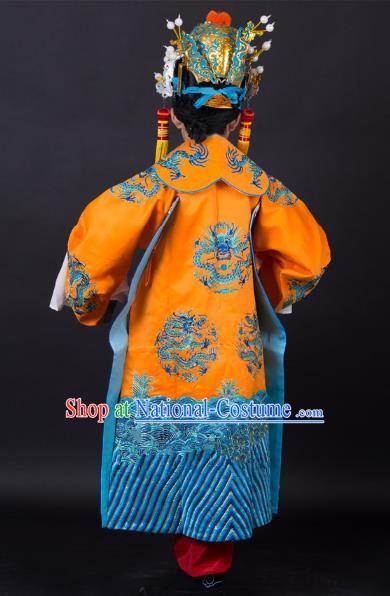 Traditional China Beijing Opera Niche Costume Gifted Scholar Embroidered Robe and Hat Ancient Chinese Peking Opera Embroidery Clothing