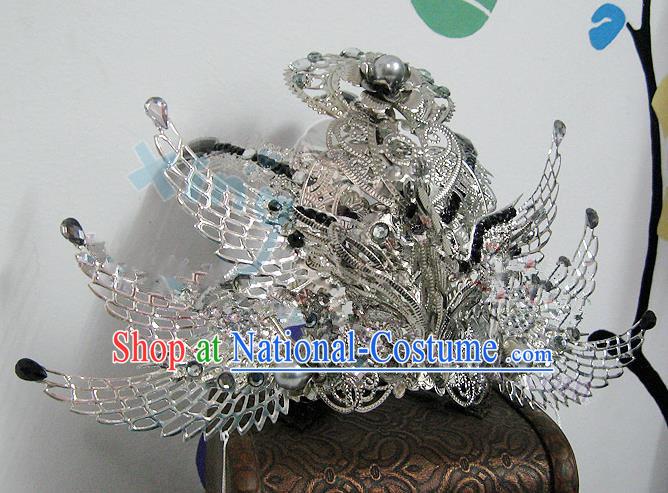 Traditional Handmade Chinese Ancient Classical Hair Accessories, China Ancient Royal Highness Hair Fascinators Tuinga for Men