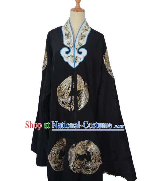 Traditional Chinese Professional Peking Opera Old Women Costume Embroidered Gown, China Beijing Opera Pantaloon Robe Clothing