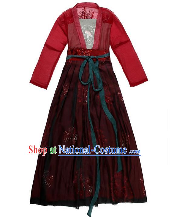 Ancient Chinese Costume Chinese Style Wedding Dress Tang Dynasty princess Clothing