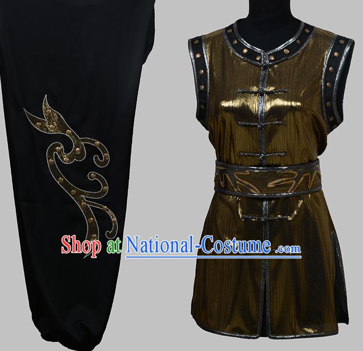 Top Grade Martial Arts Costume Kung Fu Training Clothing, Tai Ji Embroidery Long Fist Uniform Gongfu Wushu Costume for Women for Men