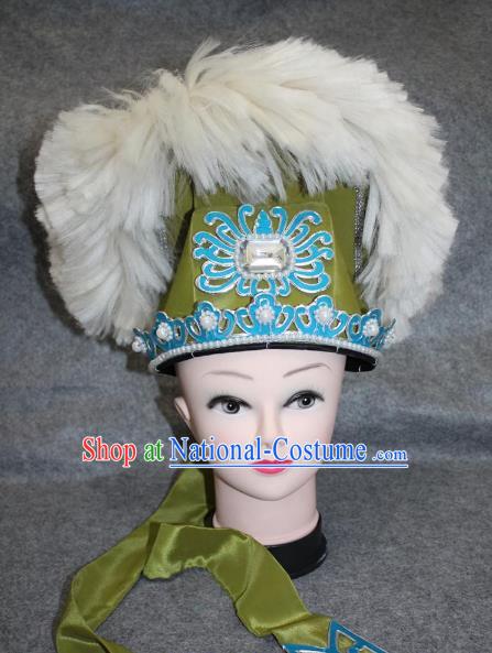 Traditional Handmade Chinese Ancient Classical Hair Accessories Peking Opera Niche Hat, China Beijing Opera Scholar Headwear