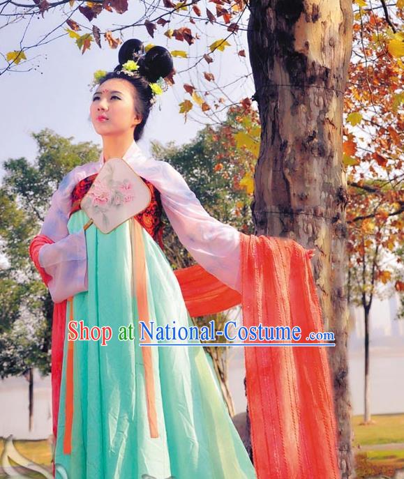 Ancient Chinese Costume Chinese Style Wedding Dress Tang Dynasty hanfu princess wedding Clothing