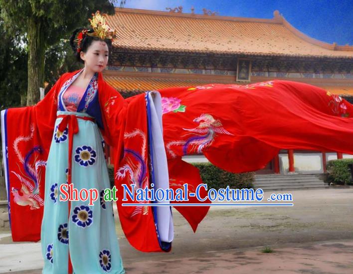 Ancient Chinese Costume Chinese Style Wedding Dress Tang Dynasty hanfu princess wedding Clothing