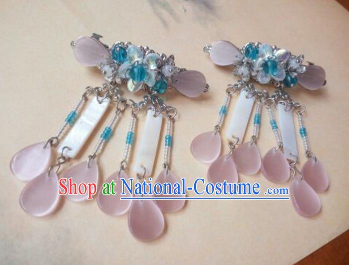 Chinese Ancient Style Hair Jewelry Accessories Xiuhe Suit Hairpins Headwear Headdress Bride Hair Fascinators for Women