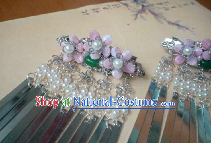 Chinese Ancient Style Hair Jewelry Accessories Xiuhe Suit Hairpins Headwear Headdress Bride Hair Fascinators for Women