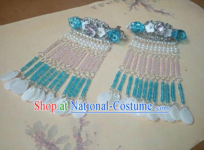 Chinese Ancient Style Hair Jewelry Accessories Xiuhe Suit Hairpins Headwear Headdress Bride Hair Fascinators for Women