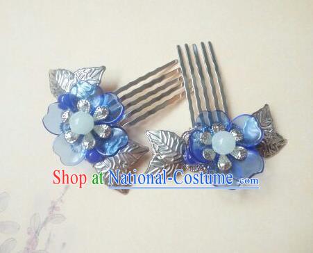 Traditional Handmade Chinese Ancient Classical Hair Accessories Hairpin Headwear Palace Lady Hair Comb for Women