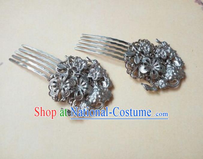 Traditional Handmade Chinese Ancient Classical Hair Accessories Hair Comb for Women