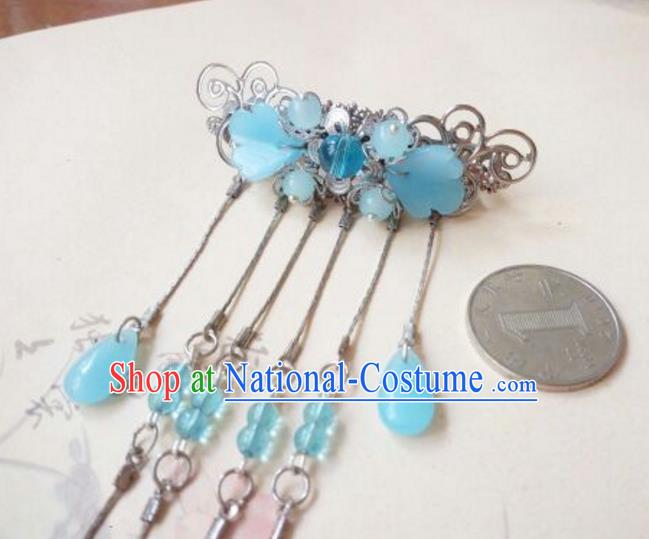 Chinese Ancient Style Hair Jewelry Accessories Xiuhe Suit Hairpins Headwear Headdress Bride Hair Fascinators for Women