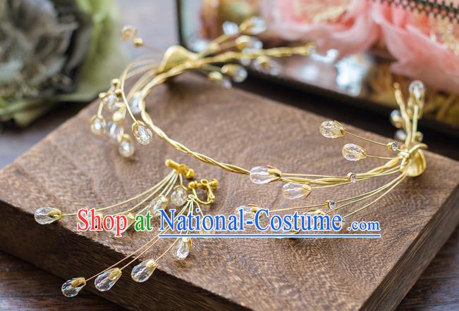 Chinese Hair Jewelry Accessories Hairpins Headwear Headdress Hair Crown for Women