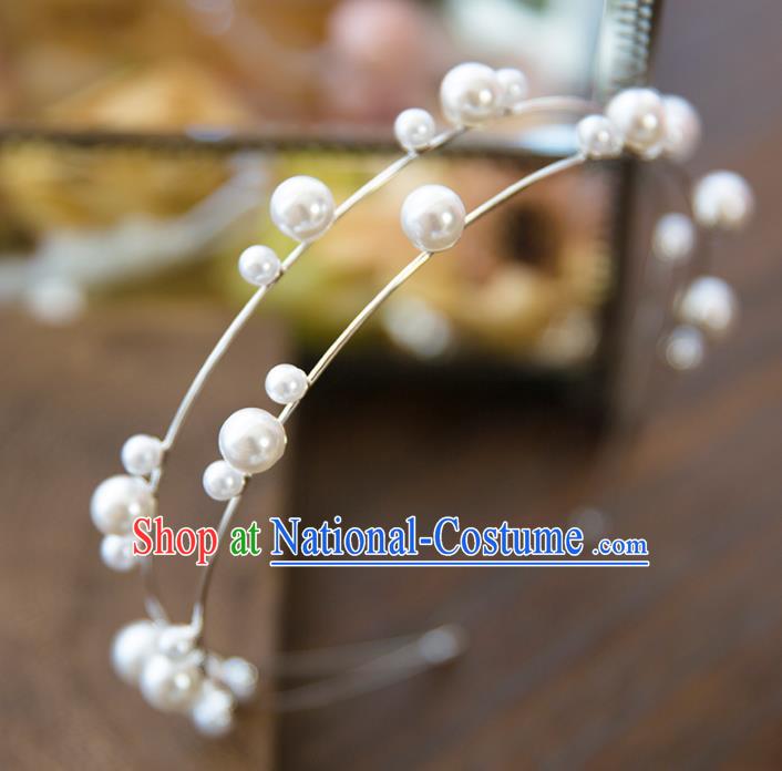 Chinese Hair Jewelry Accessories Hairpins Headwear Headdress Hair Crown for Women