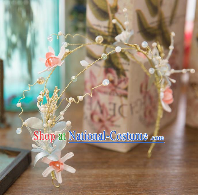 Chinese Hair Jewelry Accessories Hairpins Headwear Headdress Hair Crown for Women