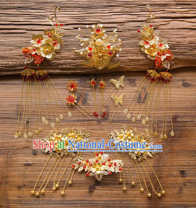 Chinese Hair Jewelry Accessories Hairpins Headwear Headdress Hair Crown for Women